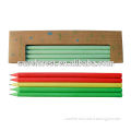 Eco friendly pencil,colourful paper color pencil